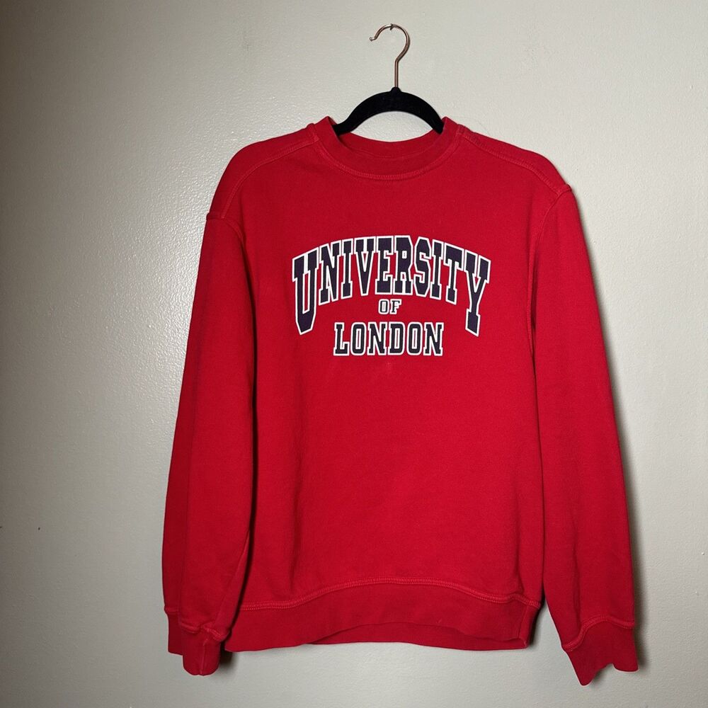 University‎ Of London Red Sweatshirt Men’s / Adult Size Medium college preppy